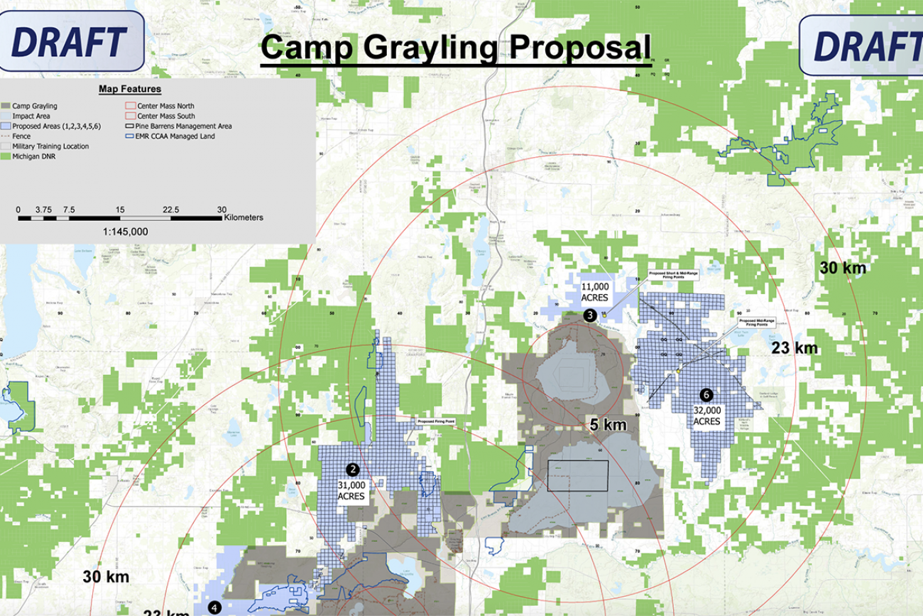 Camp Grayling Map ?itok=PffnpRVM